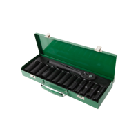 Jeu de clés à douille 14 pièces en matériau CR-V, outils d'atelier mécanique, adaptateurs universels pour réparation automobile et moto, quincaillerie