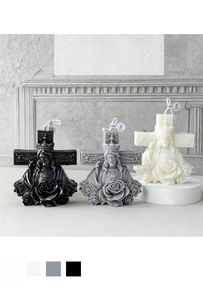 HOT SALE CROSS SHAPED SOYBEAN WAX SCENTED <strong>CANDLES</strong> For INDOOR - Product Image 5