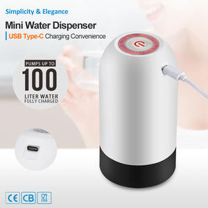 Tipo-C USB ricarica istantanea per uso domestico elettrico mini pompa automatica per erogatore di acqua per bottiglia da 5 galloni - Product Image 6