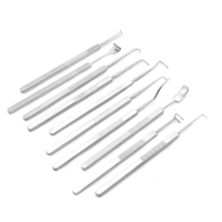 24 ensembles d'instruments chirurgicaux pour la chirurgie oculaire du strabisme Base essentielle pour des résultats positifs