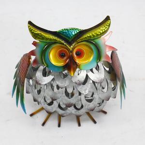 Zhongpin Groothandel Nieuw Nordic Nieuw Ontwerp Tuinkunst Metalen Uil Ornament Tuindecoratie Outdoor - Product Image 3