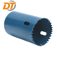 Scie cloche bi-métallique DT 1/2" à 8-1/2" pour bois, métal, PVC, coupe rapide, dents HSS, finition bleue, OEM ODM, perçage industriel