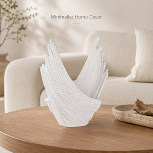 Bol en céramique blanc sculpté à la main, ornement en céramique abstrait moderne, décoration de table pour la maison et l'hôtel, vente en gros, OEM, ODM, usine - Product Image 5