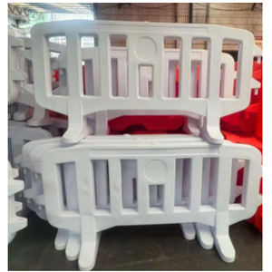 Barriera di sicurezza per i pedoni barricate di recinzione festival gestione della folla strada pedonale in plastica consegnata barriera di sicurezza al traffico - Product Image 5