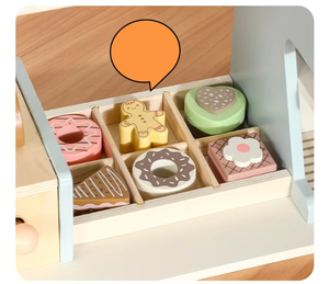 Juego <span class=keywords><strong>de</strong></span> Juguetes <span class=keywords><strong>de</strong></span> Madera <span class=keywords><strong>para</strong></span> Niños 2026, <span class=keywords><strong>Cafetera</strong></span> y Panificadora 3 en 1, Juego Educativo <span class=keywords><strong>de</strong></span> Cocina <span class=keywords><strong>para</strong></span> Niños y <span class=keywords><strong>Niñas</strong></span> - Product Image 4