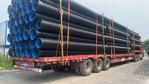 <span class=keywords><strong>ท่อ</strong></span>อุตสาหกรรม HDPE แบบผนังสองชั้น ลูกฟูกยืดหยุ่นได้ - Product Image 3