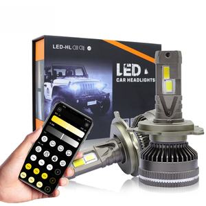 Faros LED de 190W con Control por Aplicación Inteligente, 12V, Impermeables, 30000LM, 6000K-6500K, Enchufar y Usar, Ajuste Universal, 2 Años de Garantía - Product Image 2