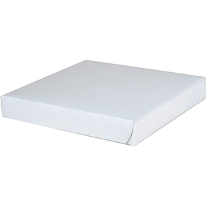 White Kraft Cardboard Recyclable Pizza Packing Box