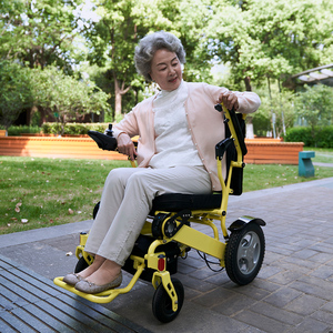 <strong>Amazon</strong> same model Lithium Batteries Double sided aluminum alloy <strong>wheelchair</strong> electric for disabled - Product Image 1