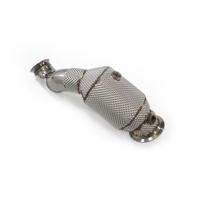 Collecteur d'échappement Valvetronic ING pour Mercedes Benz Série C C200 W205, tuyaux d'échappement avec bouclier thermique, pièces de performance automobile