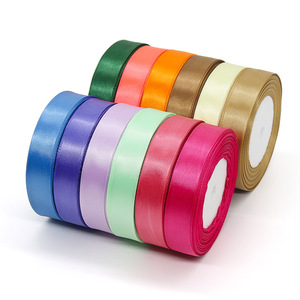 FangZHI Satin Ribbon 2Cm Single Face Polyester Durable For Flowers Gifts Packaging Clothing Accessories - Product Image 5