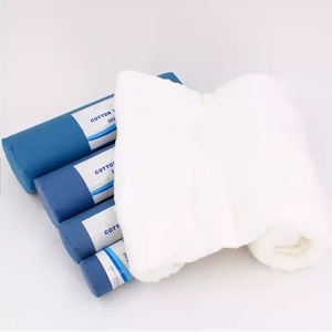 100% puro cotone 100g 200g 300g 400g 454G 500g 1000g tessuto cotone bianco lana rotolo 1 rotolo/sacchetto di plastica con etichetta - Product Image 3