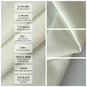 Tissu tricoté 100 % coton - Léger et durable, résistant à la décoloration, 160 g/m², vente en gros pour robes décontractées pour garçons, chemisiers et accessoires de jouets - Product Image 3