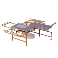 Scie à Format pour Panneaux de Bois, Scie à Table Coulissante pour le Travail du Bois