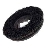 Brosse industrielle personnalisable en acier, polypropylène et nylon pour machine de nettoyage de tapis, brosse circulaire pour laveur de sol DIY, OEM & ODM