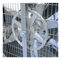 Ventilateurs axiaux en acier de 54 pouces pour le confort des bâtiments d'élevage, ventilation et refroidissement des fermes, ventilateur d'évacuation suspendu