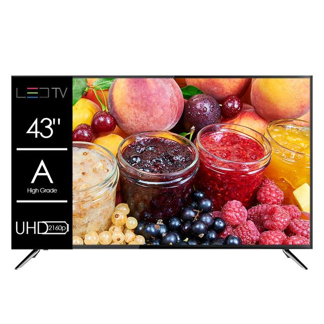 Factory OEM Tv 43 Inch Ultra High Definition Tv Television 50 55 65 75 Inch 4K Smart Tv