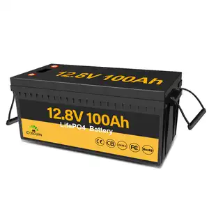 Lifepo4 Battery Pack 12v 200ah 300ah 400ah 500ah For RV Camping Caravan AGV UPS Storage Battery With Metal Case