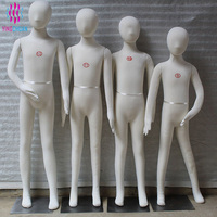 Mannequins Enfants en Mousse et Tissu de Qualité Supérieure, Modèle Humain Pratique pour Affichage, Mannequins Décoratifs de Mode Corps Entier pour Enfants