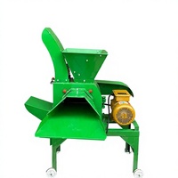 Nouvelle machine multifonctionnelle à deux phases 220V pour hacher et éplucher, broyeur d'herbe domestique, coupe-foin humide et sec double usage pour aliments pour animaux