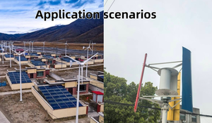 Sistema Híbrido Eólico Solar VAWT Tulip de 5KW 24V 220V para Hogares Rurales con Energía Fuera de la Red - Product Image 3