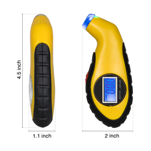 Medidor Digital de Presión de Neumáticos con Pantalla LCD, Manómetro Electrónico para Autos, Barómetro, Herramienta de Prueba para Autos y Motocicletas, Alarma de Seguridad - Product Image 2