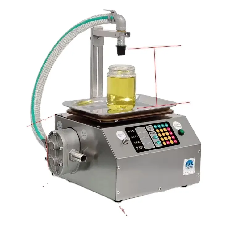 Viskoz sıvı bal şişeleme makinesi bal dolum makinası için paslanmaz çelik bal paketleme makinesi
