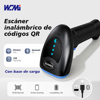 A23 - El Mejor Escáner de Códigos de Barras 2D Portátil para Pequeñas Empresas, Lector de Códigos QR con Cable USB Rápido, Gestión de Inventario