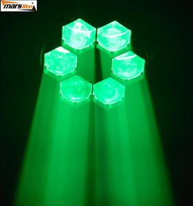 Guangzhou Marslite Mini Bee Eye Moving Head Wash 6X10W RGBW 4in1 Bee Eye Moving Head Éclairage <span class=keywords><strong>de</strong></span> scène pour DJ, discothèque, bar - Product Image 2