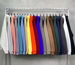 Sudadera con Capucha de Felpa de Algodón Gruesa de Invierno de Alta Calidad para Hombre, Sudadera Unisex Extra Grande con Bordado 3D, Logotipo Personalizado, Sudadera Lisa - Product Image 1