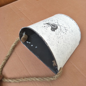 Metal Half Round Hanging Basket Flower Growing <b>Pot</b> Wedding Display Plant <b>Stand</b> Rack - Product Image 2