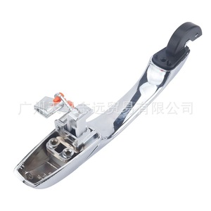 Chrysler 300 Rear <b>Door</b> Exterior <b>Handles</b> 5065800AG 5065801AG Silver Metal <b>Replacement</b> Parts - Product Image 4