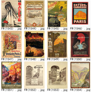 2025 gros <span class=keywords><strong>Paris</strong></span> élégance métal affiche bureau exposition mur Art France Architecture étain plaque Vintage métal mur signe - Product Image 6