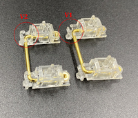 DUROCK Stabilizer V2 Penstabil Keyboard Pemasangan PCB Baru 2u 6.25u 7u 3u Penstabil Sekrup dengan Gratis Paket Soulmate V2.5 Stabil