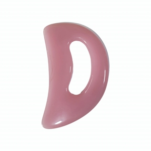 Masseur corporel en résine de grande taille en forme de lettre D, outils Gua Sha creux - Product Image 6