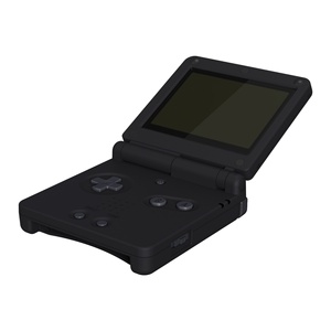 Carcasa Completa de Repuesto Negra y Juego de Botones para Gameboy Advance SP (GBA SP) - Compatible con IPS Actualizado EXtremeRate - Product Image 4