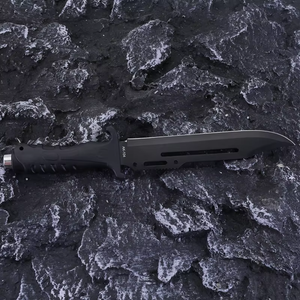 Outdoor DIY Grade Long Fixed Blade Stainless Steel Rescue Hunting Survival <strong>Knife</strong> with Multi-Function Sheath OEM Customizable - Product Image 6