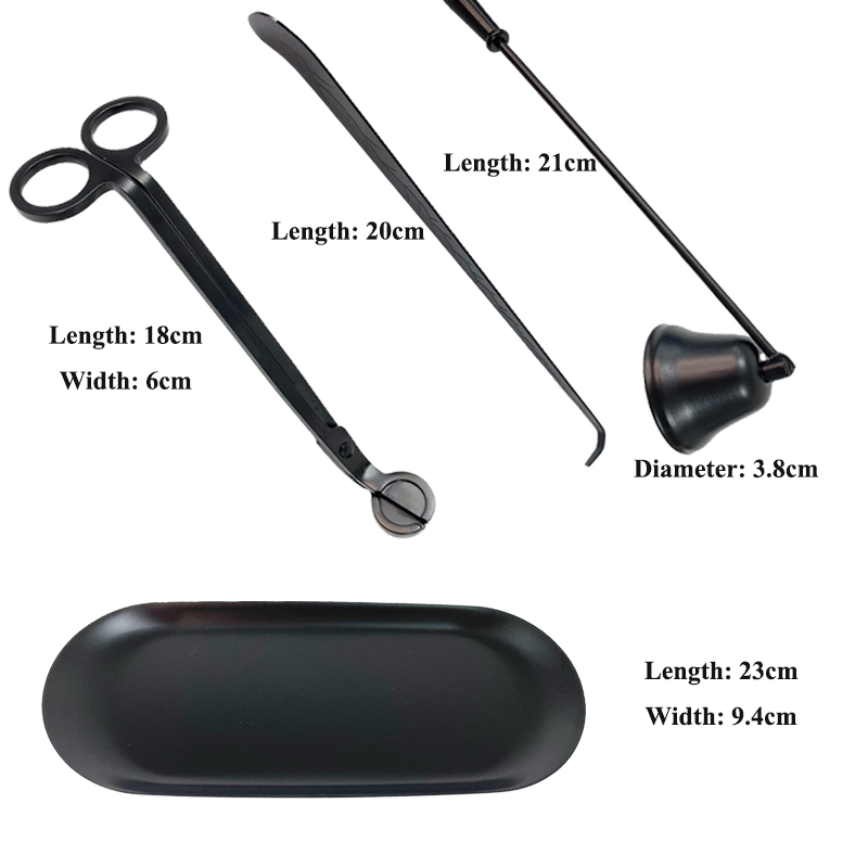 PUSISON оптовая продажа триммер для фитилей инструмент для свечи фитиль Диппер 4 вида цветов опционально свечные Ножницы Триммер для фитилей и свечей