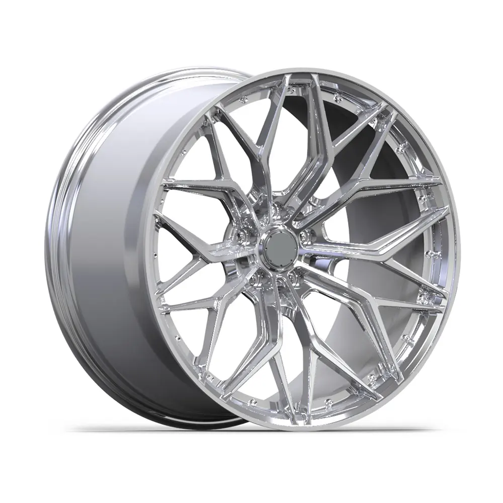 Custom Forged 1 Piece Polished Car Alloy Wheels 5x112 20 Inch Forged Staggered Wheels Rim for Audi R8