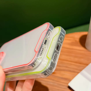 Funda Luminosa para Teléfono de TPU Suave con Luz Nocturna para iPhone 15 14 13, Fluorescente, Neón, Accesorios para Teléfono Móvil para iPhone 15 16 Pro - Product Image 5