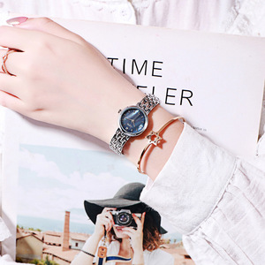 Hot-selling ultra-thin waterproof quartz women's watch for export stylish small dial versatile for students - Product Image 3