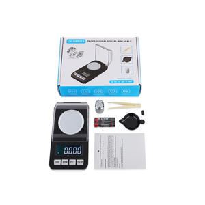 เครื่องชั่งเครื่องประดับขนาดเล็กแบบดิจิตอลแบบพกพาความแม่นยำสูงพร้อมฝาครอบกันลม 288A รูปทรงสี่เหลี่ยมผืนผ้าใช้พลังงานจากแบตเตอรี่ - Product Image 5