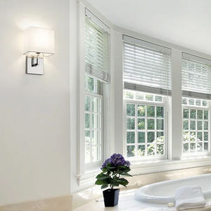 Lámpara de pared de hierro forjado rural de estilo americano, sala de estar de una sola cabeza retro y simple, estudio, dormitorio, lámpara de pared de <span class=keywords><strong>tela</strong></span> - Product Image 3