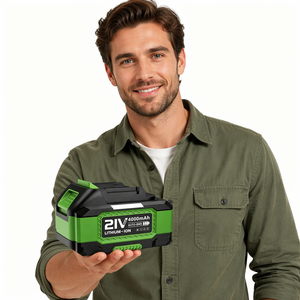 แบตเตอรี่สำรอง 20V 6.0Ah 18650 ใช้งานได้นาน ใช้ร่วมกับเครื่องมือเจาะ เลื่อย และเครื่องมือทำสวนของ MAK ได้ - Product Image 4