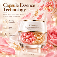 Lotion Visage Hydratante et Raffermissante à la Capsule de Bave d'Escargot Rose, Éclaircissante, Soin de la Peau, Marque Privée, Fabricant OEM ODM Personnalisé