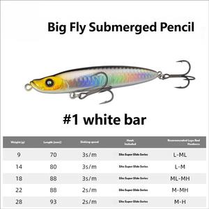 เหยื่อปลอมแบบจมน้ำ<span class=keywords><strong>เร</strong></span>็ว รูปทรง<span class=keywords><strong>ด</strong></span>ินสอ สั่นสะ<span class=keywords><strong>เท</strong></span>ือนความถี่สูง สำหรับตกปลาชะโ<span class=keywords><strong>ด</strong></span> ปลากะพง ปลากะพงแ<span class=keywords><strong>ด</strong></span>ง - Product Image 4