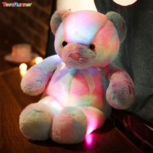 Christmas Birthday Stuffed Animals & Plush Toys Colorful LED <b>Lighting</b> Teddy Bear Toys Soft <b>Sensory</b> Squeeze for Kids - Product Image 2