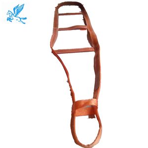 15T 무한 플랫 500kg CE 인증 폴리에스터 리프팅 호이스트 웨빙 슬링 5:1-8:1 안전 계수 25-300mm 폭 TIANMA 브랜드 for - Product Image 4