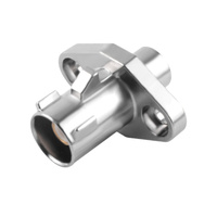 Adaptateur RF FAKRA vers SMB 50 Ohm à faible perte, étanche, type droit pour caméra HD de voiture et systèmes d'assistance au stationnement
