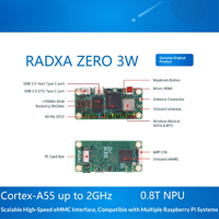 Carte de développement mini RADXA ZERO 3W Quad-Core avec puce RK3566 prenant en charge Android/Linux/Ubuntu